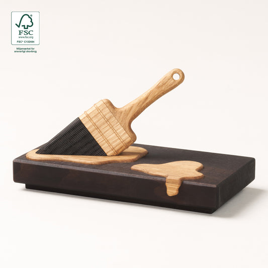 Maya Soele® PAINT – elegant svendegave til en scenetekniker, her vist fra en skrå vinkel.