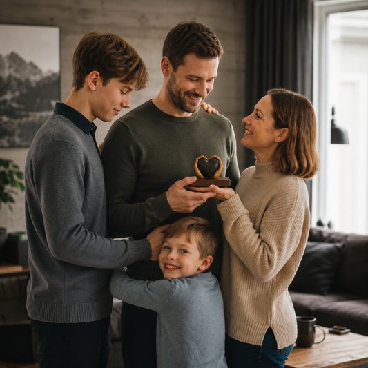 aya Soele® Fars Dag – Familie giver far en gave i dansk design til fars dag